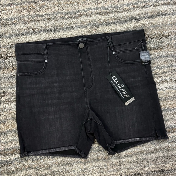 Liverpool Gia Glider Pull-On Shorts Sz 22W NWT | Liverpool Women Mini Shorts NWT - Picture 3 of 15